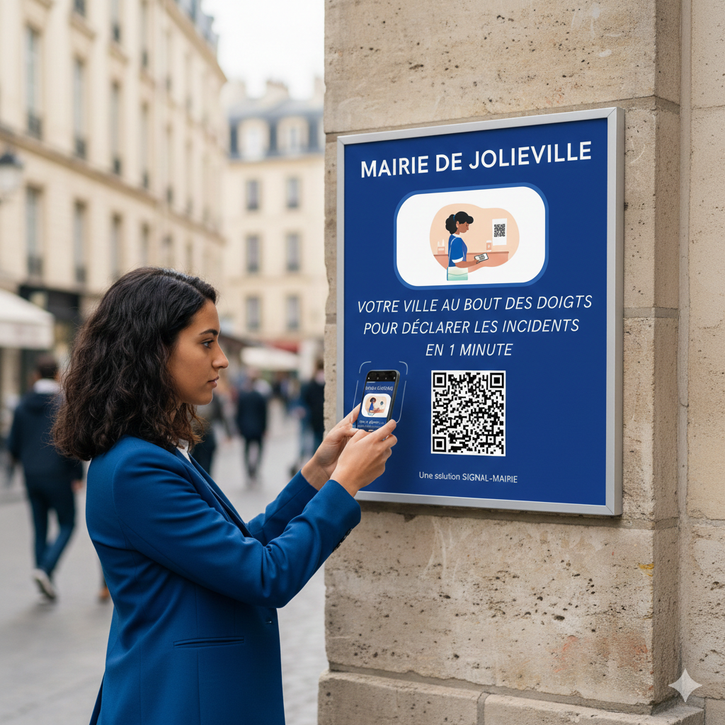 Scan du QR Code en ville